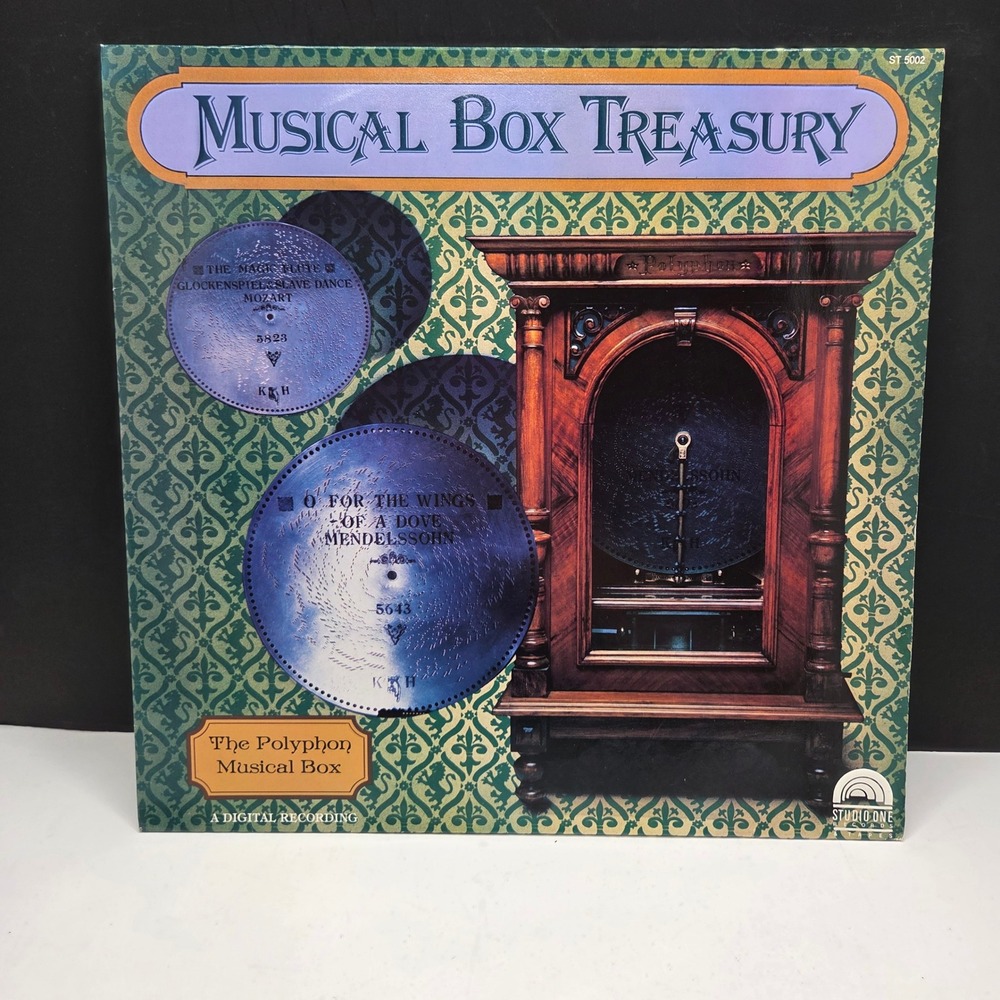 Studio One Musical Box Treasury Vinyl LP ST 5002 The Polyphon Musical Box 12" 33